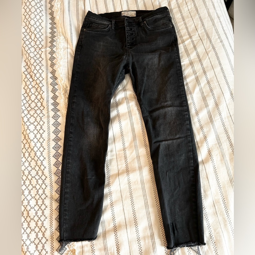 Free People Black Jeans